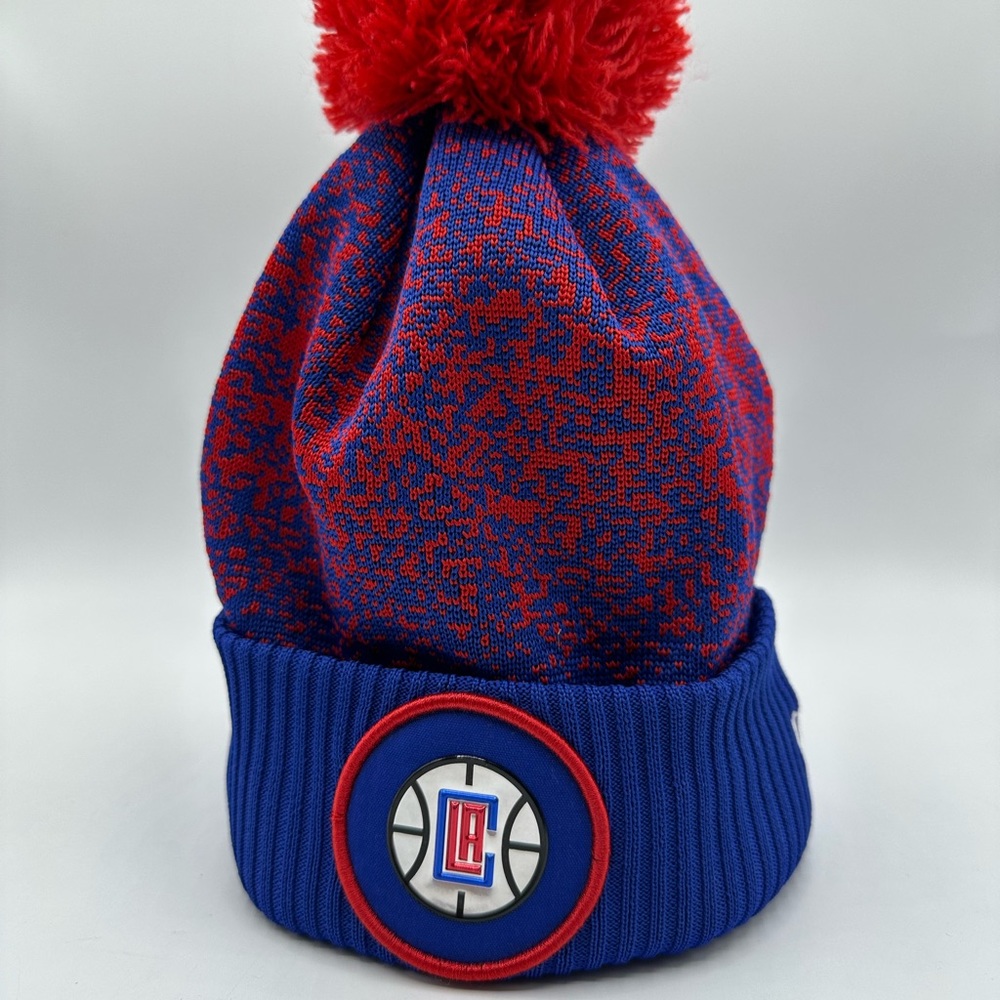 Los Angeles Clippers NBA New Era Beanie Blue Red One Size NEW
